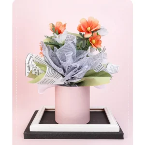 Flower Box Round Cardboard Gift Boxes Wedding Party Rose Flower Packaging Decoration Valentine's Day Gifts Supplies
